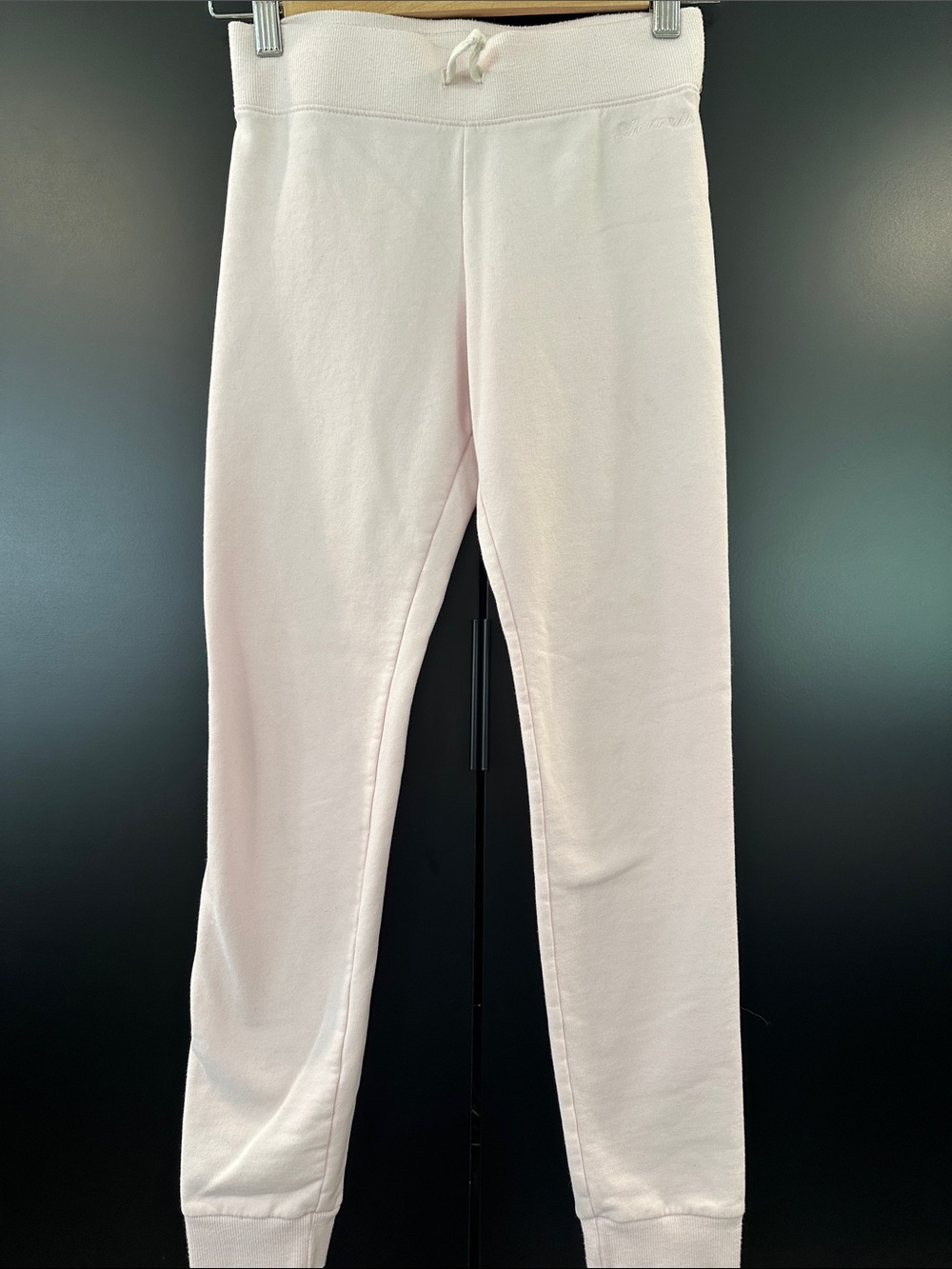 Abercrombie Kids A&F Essentials Light Pink Jogger Sweatpants Girls 11/12